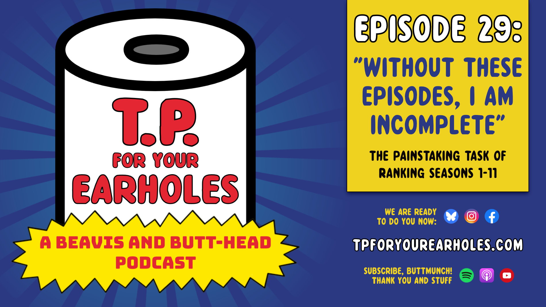 Episode 29: Rank the seasons