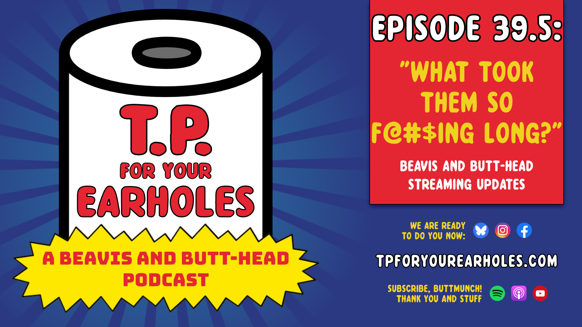 Episode 39.5: Breaking Beavis and Butt-head news